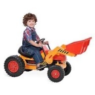 TRACTOR EXCAVADORA A PEDAL